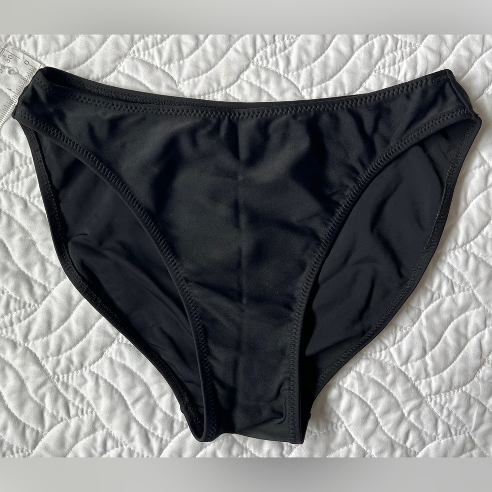 Solid Black Bikini Bottom - Sleek Everyday Coverage, Cruise wear Smoothie brand